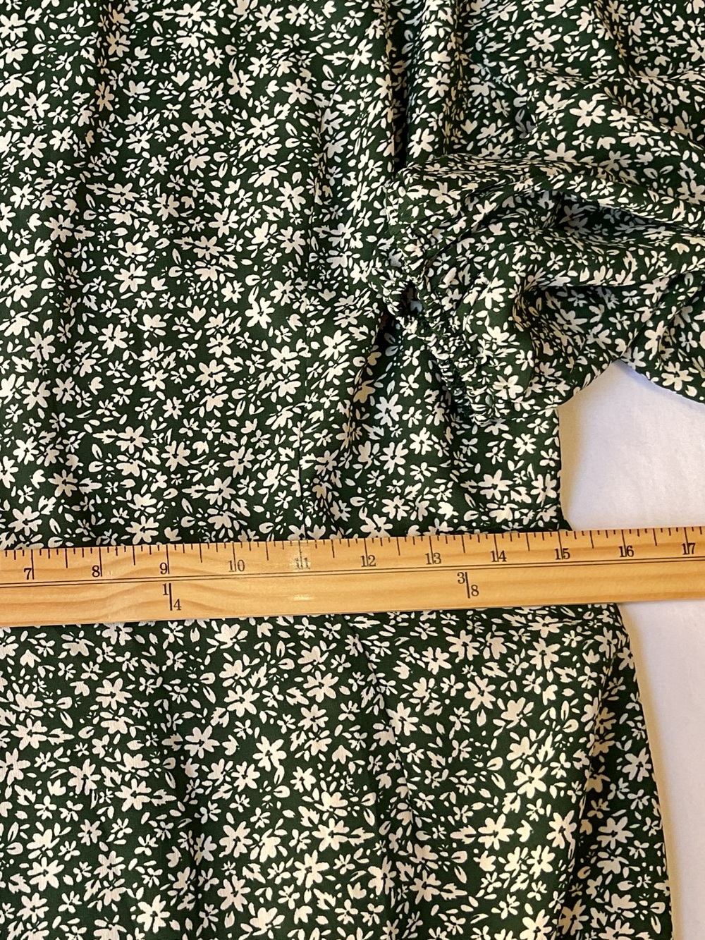 Lulus Cut Out Back w/ Button Up Detail Floral Long Sleeve Dress Womens L - Picture 10 of 15